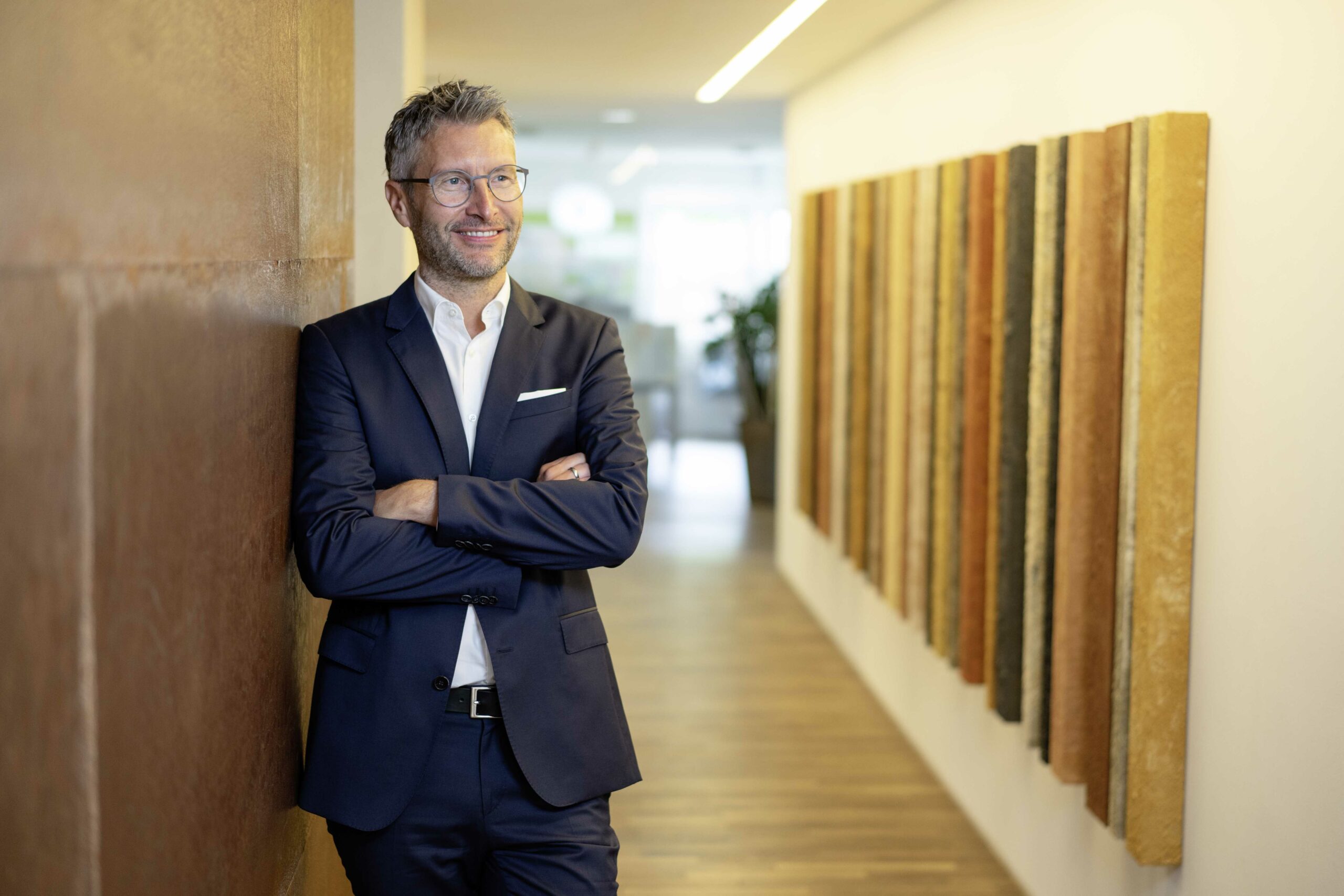 Wolfgang Erlebach im Premedia Büro