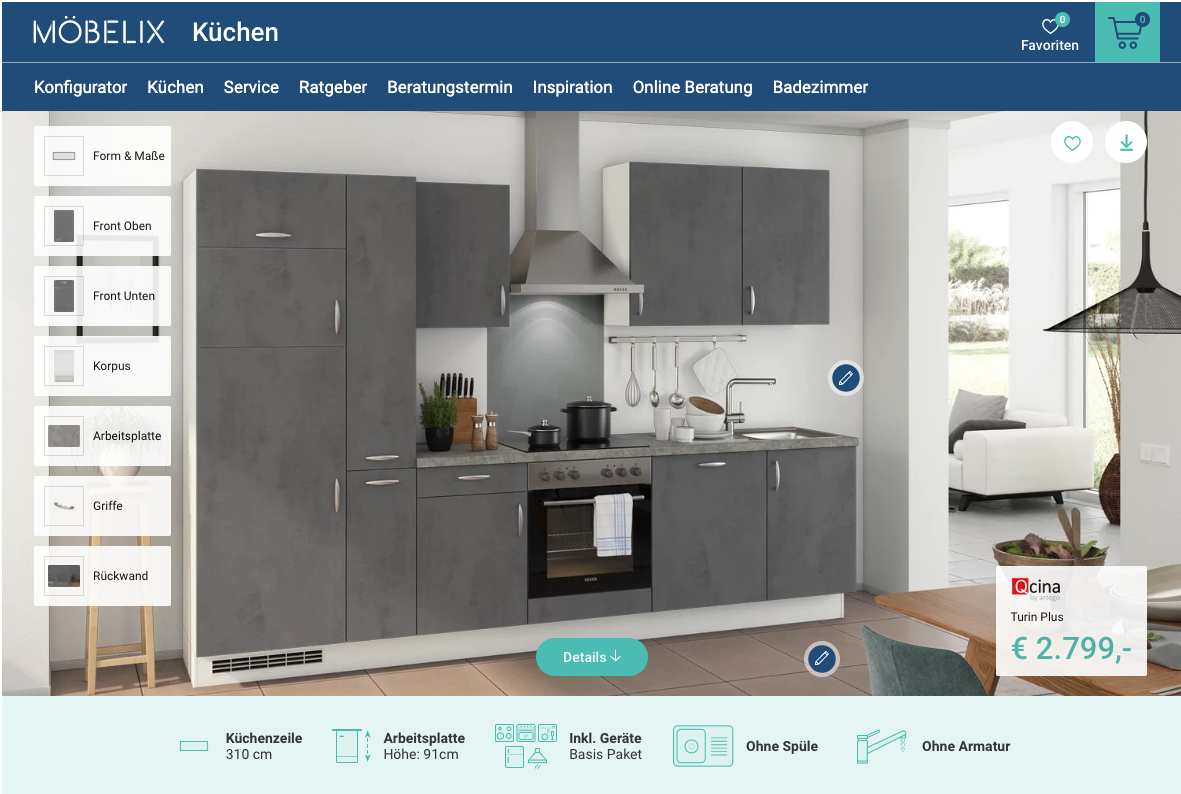 CGI Küche